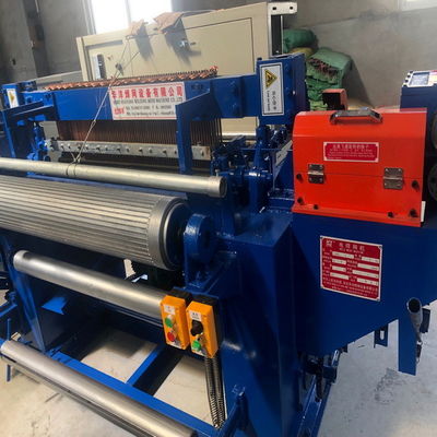 کیفیت  Chicken Fence Gi Plc Automatic Wire Mesh Welding Machine 10kw کارخانه